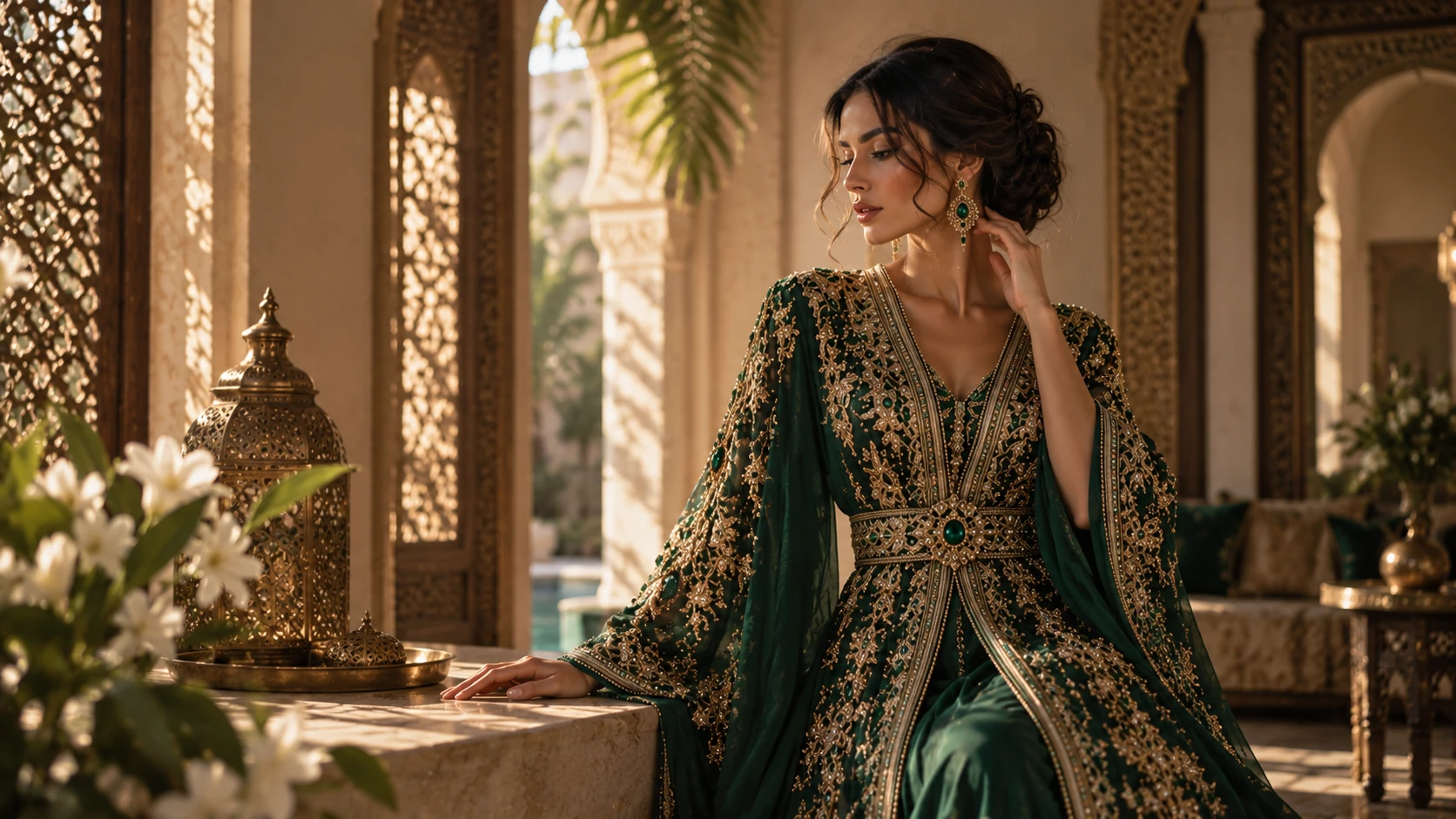 Bruiloft in Casablanca-groen